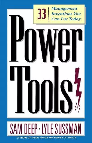 Power Tools cover