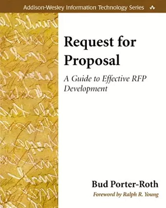 Request for Proposal cover