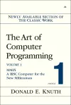 Art of Computer Programming, Volume 1, Fascicle 1, The cover