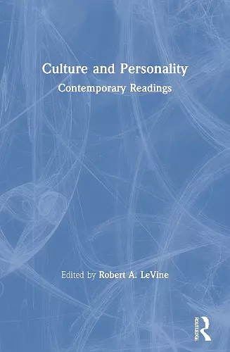 Culture and Personality cover