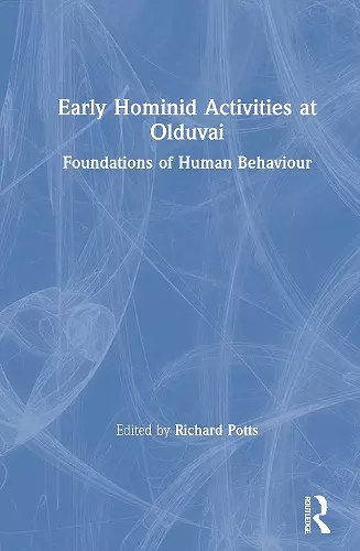 Early Hominid Activities at Olduvai cover