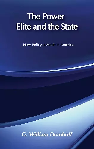 The Power Elite and the State cover