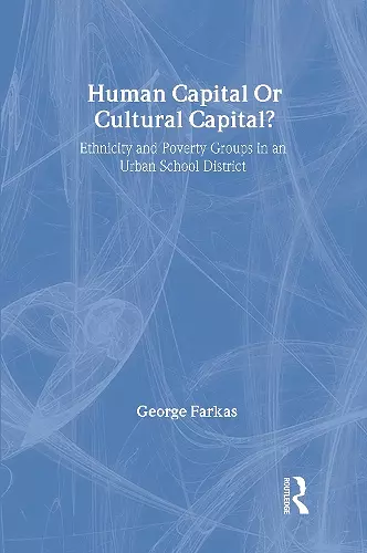 Human Capital or Cultural Capital? cover