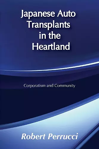 Japanese Auto Transplants in the Heartland cover