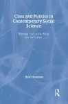 Class and Politics in Contemporary Social Science cover