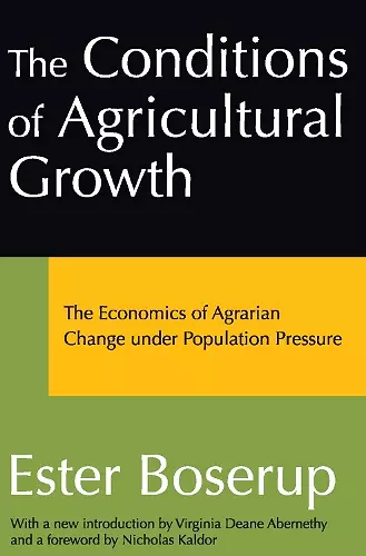 The Conditions of Agricultural Growth cover