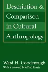 Description and Comparison in Cultural Anthropology cover