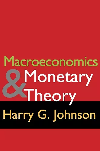 Macroeconomics and Monetary Theory cover