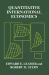 Quantitative International Economics cover