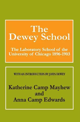 The Dewey School cover