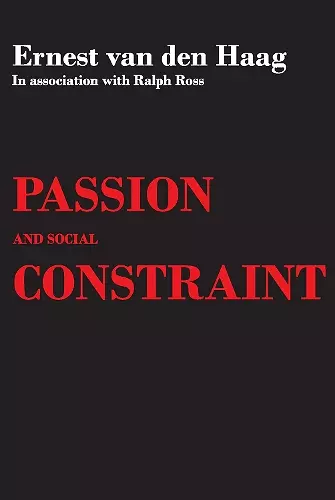 Passion and Social Constraint cover