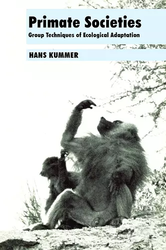 Primate Societies cover