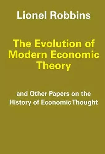 The Evolution of Modern Economic Theory cover