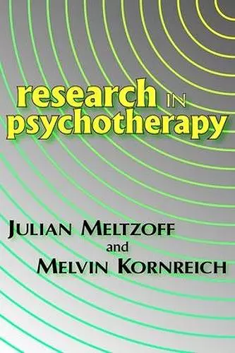 Research in Psychotherapy cover