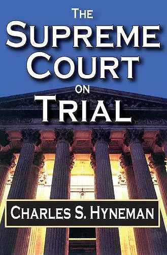 The Supreme Court on Trial cover