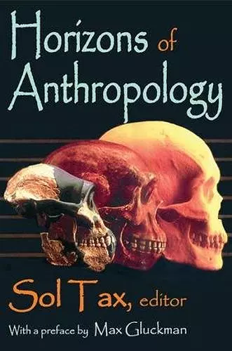 Horizons of Anthropology cover