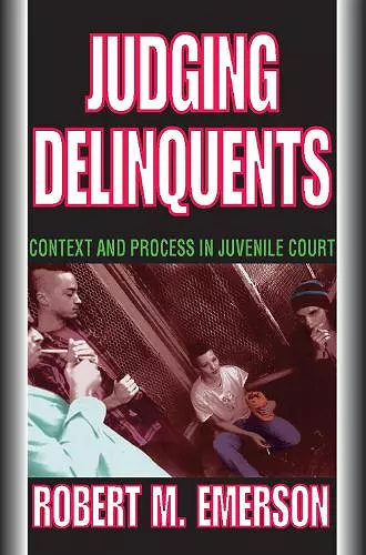 Judging Delinquents cover