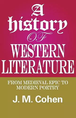 A History of Western Literature cover