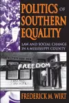 Politics of Southern Equality cover