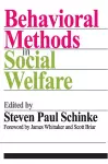 Behavioral Methods in Social Welfare cover