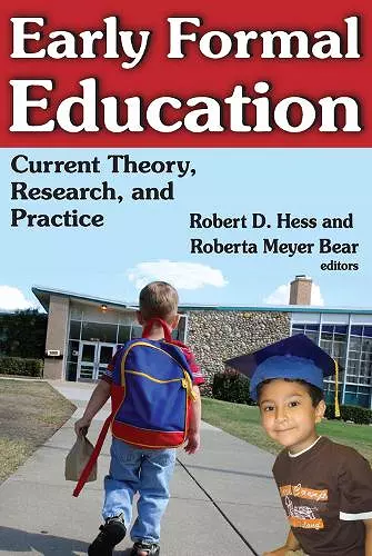 Early Formal Education cover