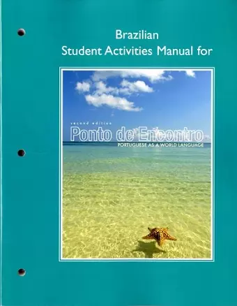 Brazilian Student Activities Manual for Ponto de Encontro cover