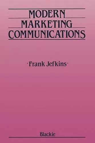 Modern Marketing Communications cover