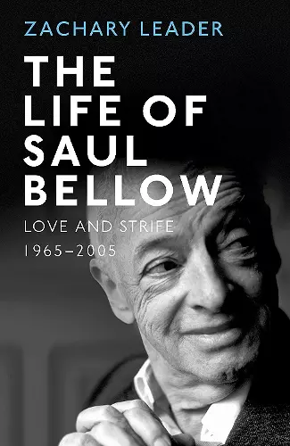 The Life of Saul Bellow cover