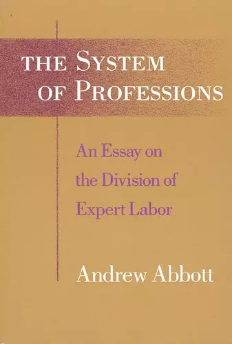 The System of Professions cover