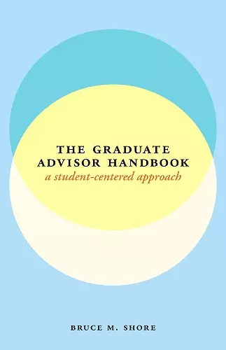 The Graduate Advisor Handbook cover