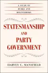 Statesmanship and Party Government cover