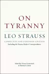 On Tyranny – Corrected and Expanded Edition, Including the Strauss–Kojève Correspondence cover