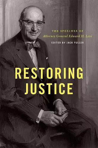 Restoring Justice cover