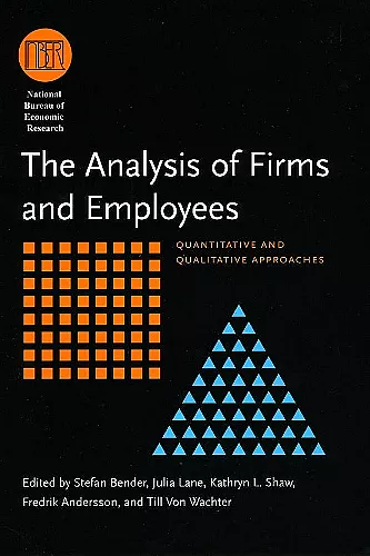 The Analysis of Firms and Employees cover