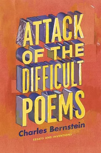 Attack of the Difficult Poems cover