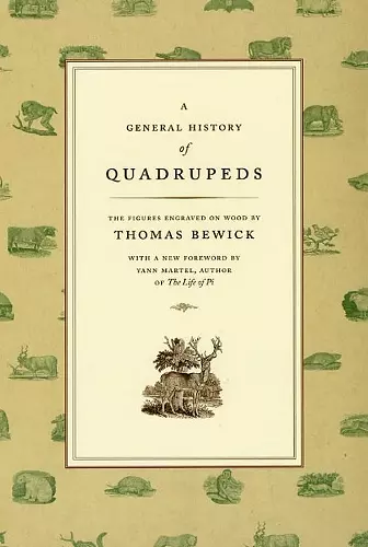 A General History of Quadrupeds cover