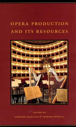 Opera Production and Its Resources cover