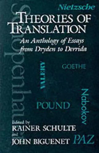 Theories of Translation cover