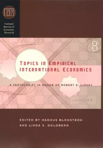 Topics in Empirical International Economics cover