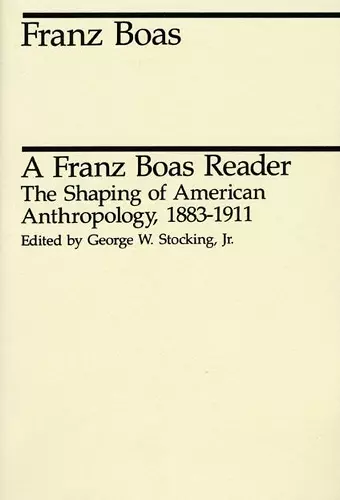 A Franz Boas Reader cover