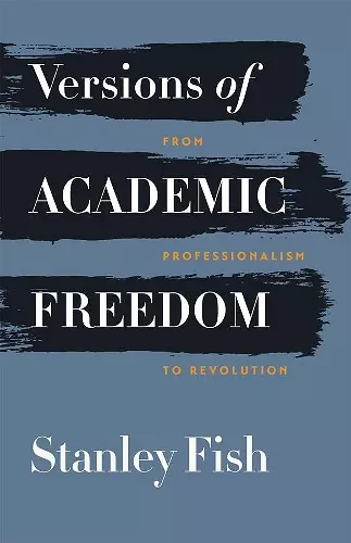 Versions of Academic Freedom cover