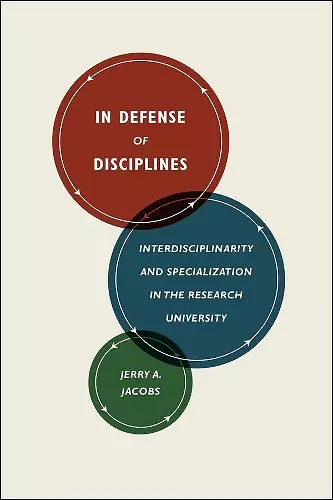 In Defense of Disciplines cover