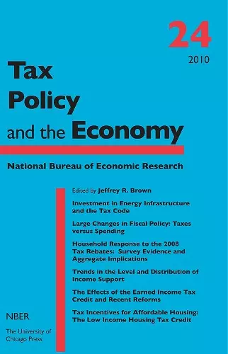 Tax Policy and the Economy, Volume 24 cover