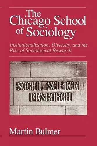 The Chicago School of Sociology cover