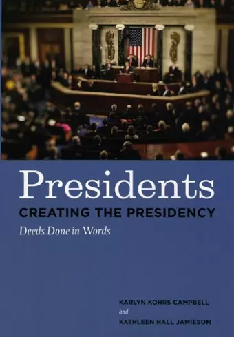 Presidents Creating the Presidency cover