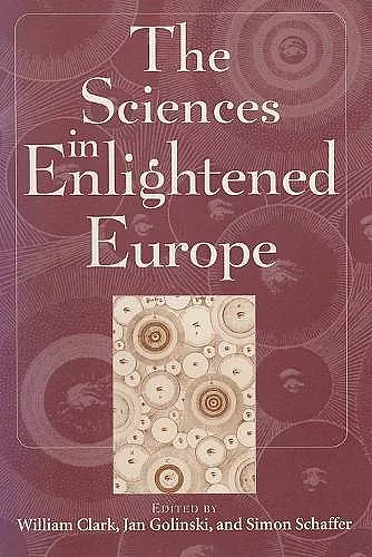 The Sciences in Enlightened Europe cover
