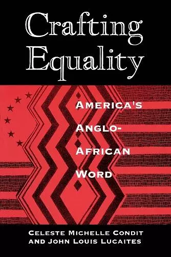 Crafting Equality cover