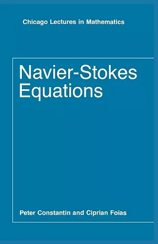 Navier–Stokes Equations cover