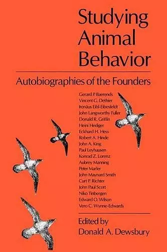 Studying Animal Behavior cover