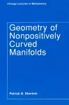 Geometry of Nonpositively Curved Manifolds cover